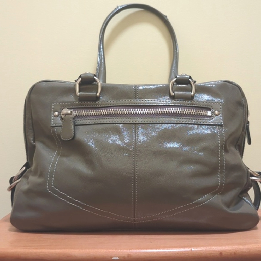 Coach Archive Gray Bleecker Peyton Limited Ed Satchel 13051 💯 - Picture 4 of 12